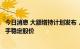 今日消息 大额增持计划发布，多家银行重要股东、董监高出手稳定股价