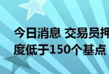 今日消息 交易员押注年底前英国央行加息幅度低于150个基点