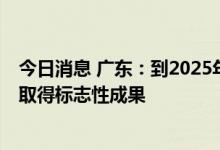 今日消息 广东：到2025年 中医药重点领域和关键环节改革取得标志性成果