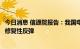 今日消息 信通院报告：我国电子信息制造业出口交货值增速修复性反弹