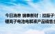 今日消息 瑞泰新材：控股子公司与FREYR签订5.26亿美元锂离子电池电解液产品销售合同