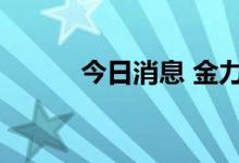 今日消息 金力永磁高开10.22%