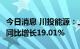 今日消息 川投能源：上半年净利润15.60亿元同比增长19.01%