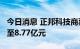 今日消息 正邦科技商票逾期余额扩大3.3亿元至8.77亿元