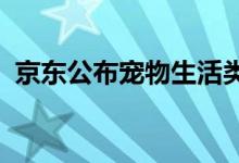 京东公布宠物生活类目调整及商品迁移公告