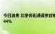 今日消息 北京优化进返京政策 未来一周跨省来京订单增长144%