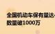 全国机动车保有量达4.06亿辆：新能源汽车数量破1000万