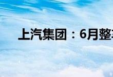 上汽集团：6月整车合计销量483584辆