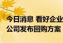 今日消息 看好企业内在价值  今年以来385家公司发布回购方案