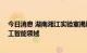 今日消息 湖南湘江实验室揭牌成立 主要聚焦先进计算与人工智能领域