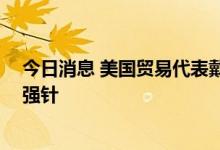 今日消息 美国贸易代表戴琪新冠检测呈阳性 此前已接种加强针