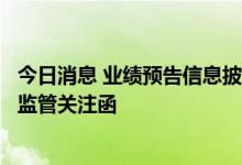 今日消息 业绩预告信息披露不准确，超华科技收广东证监局监管关注函