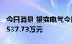 今日消息 望变电气今日涨停 3家机构净买入5537.73万元