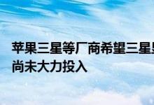 苹果三星等厂商希望三星显示研发micro OLED面板 但后者尚未大力投入