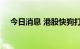 今日消息 港股快狗打车股价跌破10港元