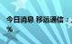 今日消息 移远通信：上半年净利预增105.14%