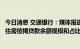 今日消息 交通银行：媒体报道存在风险楼盘所涉及公司逾期住房按揭贷款余额规模和占比较小