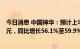 今日消息 中国神华：预计上半年净利润为406亿元至416亿元，同比增长56.1%至59.9%