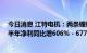 今日消息 江特电机：两条锂辉石产线混线改造完成 预计上半年净利同比增606% - 677%