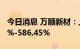 今日消息 万顺新材：上半年净利预增531.54%-586.45%