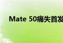 Mate 50痛失首发！鸿蒙3.0新设备曝光