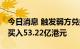 今日消息 触发弱方兑换保证 香港金管局入市买入53.22亿港元