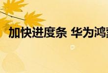 加快进度条 华为鸿蒙3.0内测报名界面放出