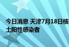 今日消息 天津7月18日核酸检测结果出炉 社会面新增6例本土阳性感染者