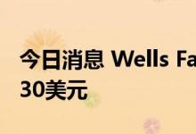 今日消息 Wells Fargo上调特斯拉目标价至830美元