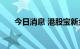 今日消息 港股宝新金融一度涨超30%