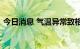 今日消息 气温异常致格陵兰冰盖大面积融化