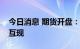 今日消息 期货开盘：国内期货夜盘开盘涨跌互现