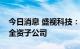 今日消息 盛视科技：拟在尼日利亚投资设立全资子公司