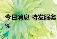 今日消息 特发服务：嘉兴创泽拟减持不超过2%