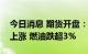 今日消息 期货开盘：国内商品期货开盘普遍上涨 燃油跌超3%