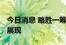 今日消息 略胜一筹 券商基金投顾业绩能力获展现