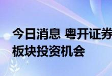 今日消息 粤开证券陈梦洁：下半年看好TMT板块投资机会