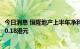 今日消息 恒隆地产上半年净利润19.5亿港元，每股中期派息0.18港元