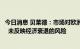 今日消息 贝莱德：市场对欧洲企业业绩的普遍预期过于乐观  未反映经济衰退的风险