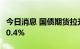 今日消息 国债期货拉升 10年期主力合约上涨0.4%