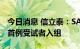 今日消息 信立泰：SAL0114已完成Ⅰ期临床首例受试者入组