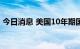 今日消息 美国10年期国债收益率跌破2.64%