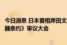今日消息 日本首相岸田文雄启程前往美国出席《不扩散核武器条约》审议大会