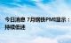 今日消息 7月钢铁PMI显示： 钢材供需两端收缩，行业运行持续低迷