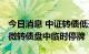 今日消息 中证转债低开0.18% 洁特转债、银微转债盘中临时停牌