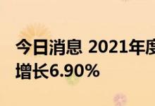 今日消息 2021年度中国广告业发展指数同比增长6.90%