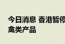 今日消息 香港暂停进口英国部分地区禽肉及禽类产品