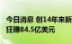 今日消息 创14年来新高 英国石油今年二季度狂赚84.5亿美元