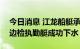 今日消息 江龙船艇承建唐山边检站100吨级边检执勤艇成功下水