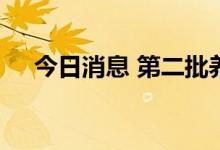 今日消息 第二批养老理财试点产品发行
